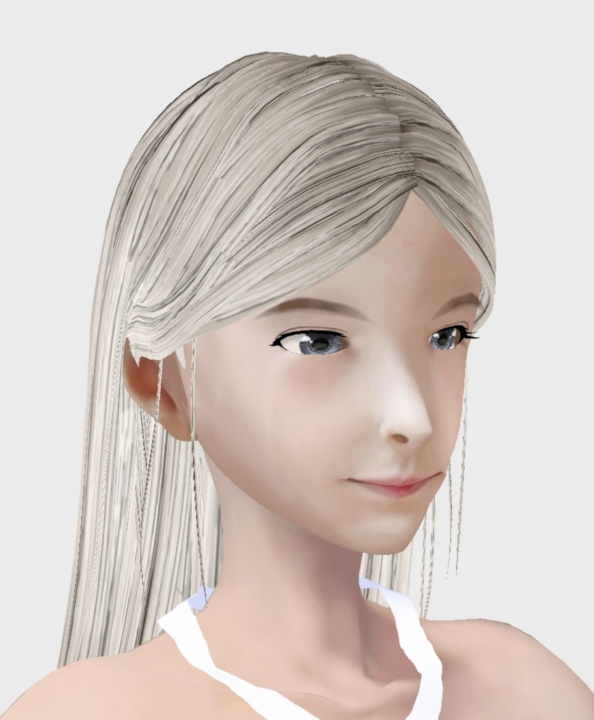 vroid用 適度なリアル感のドール 素体 各種カスタムアイテム テクスチャ