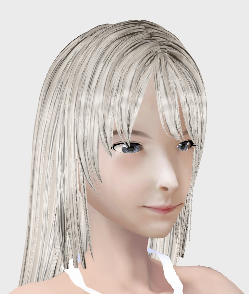 vroid用 適度なリアル感のドール 素体 各種カスタムアイテム テクスチャ