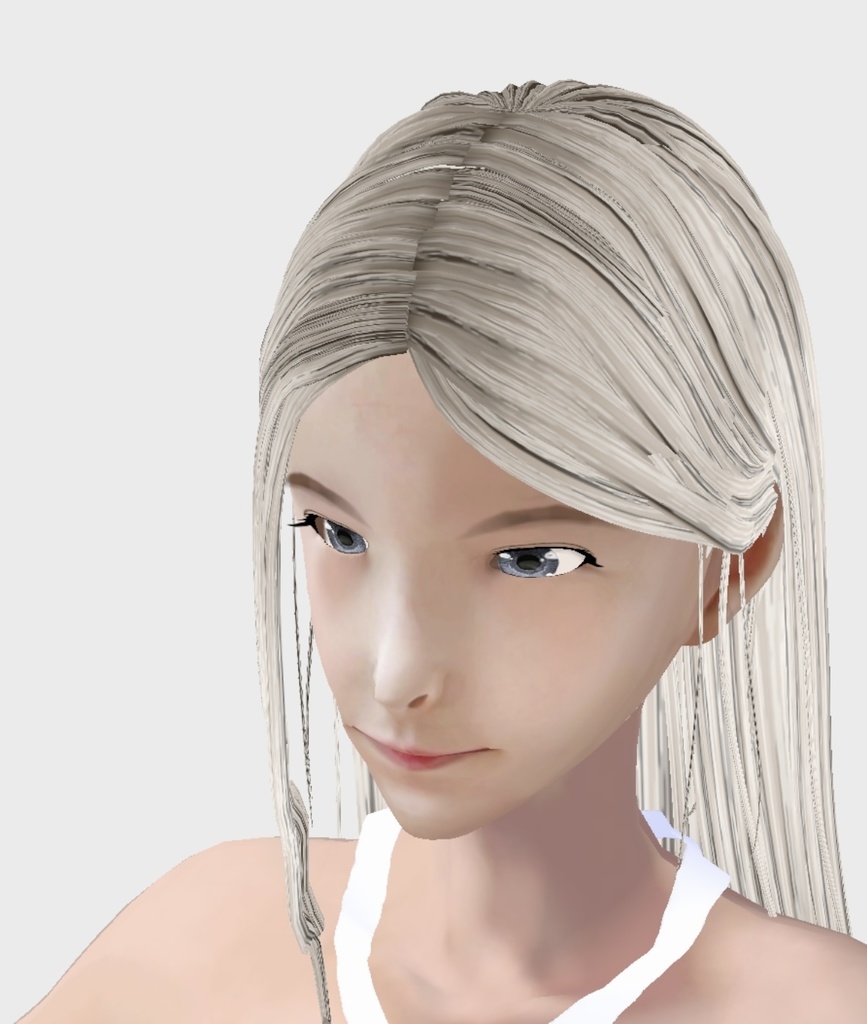 vroid用 適度なリアル感のドール 素体 各種カスタムアイテム テクスチャ