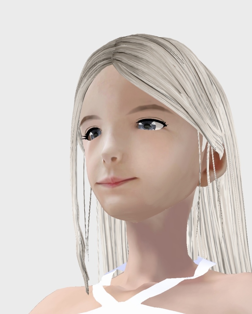 vroid用 適度なリアル感のドール 素体 各種カスタムアイテム テクスチャ