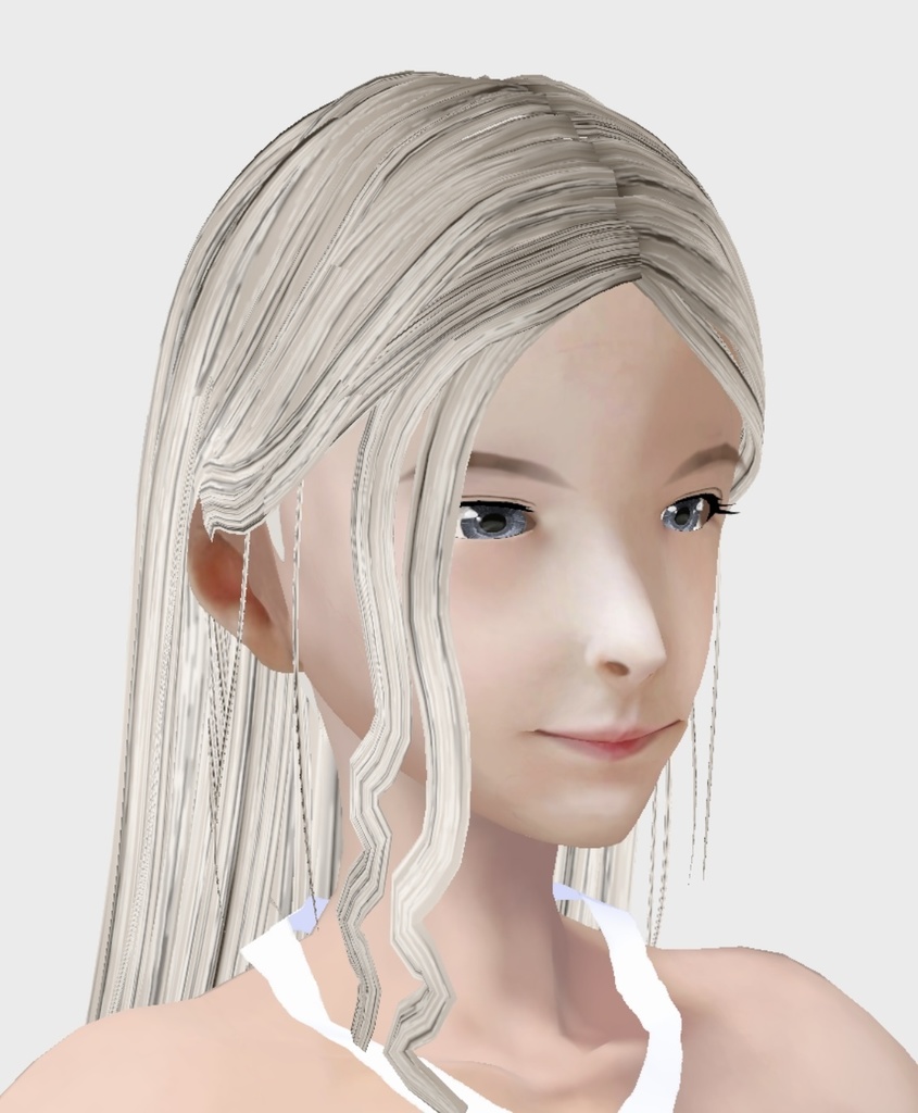 vroid用 適度なリアル感のドール 素体 各種カスタムアイテム テクスチャ