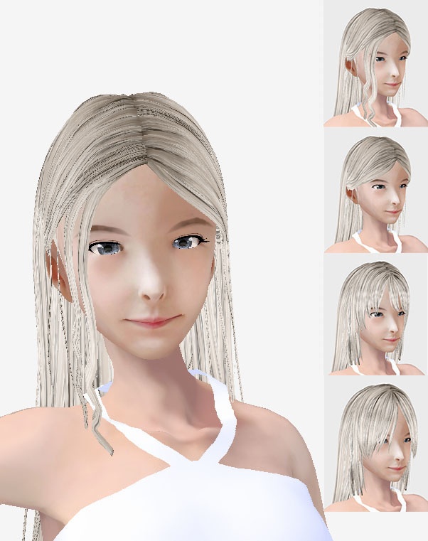 vroid用 適度なリアル感のドール 素体 各種カスタムアイテム テクスチャ