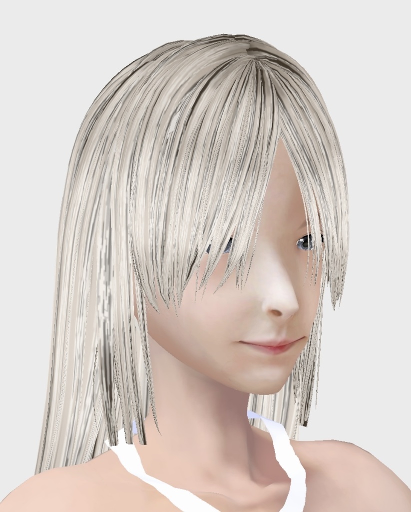 vroid用 適度なリアル感のドール 素体 各種カスタムアイテム テクスチャ