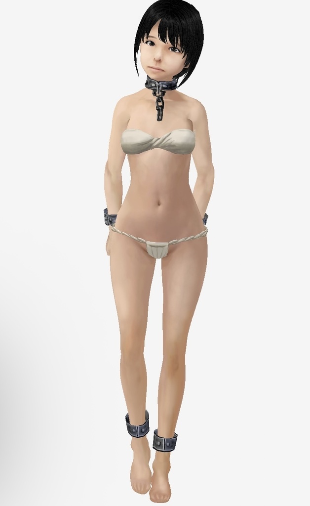 vroid用 中世モデルセット2 適度なリアル感のドール 素体 各種カスタムアイテム テクスチャ