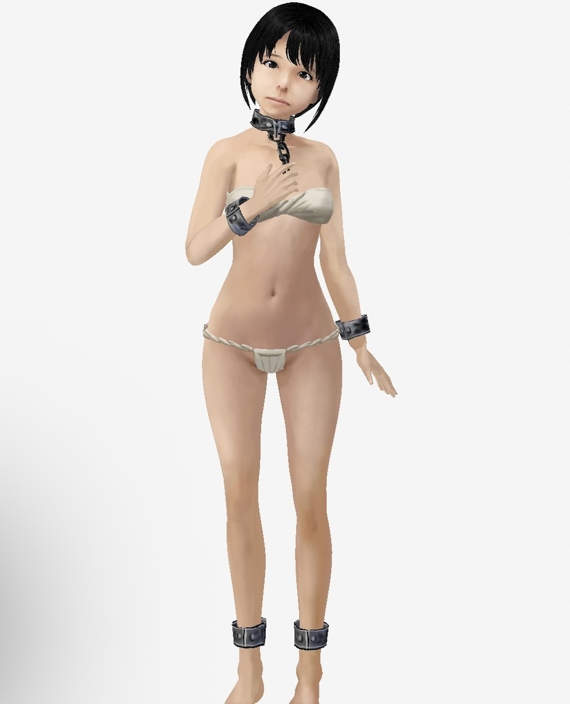 vroid用 中世モデルセット2 適度なリアル感のドール 素体 各種カスタムアイテム テクスチャ