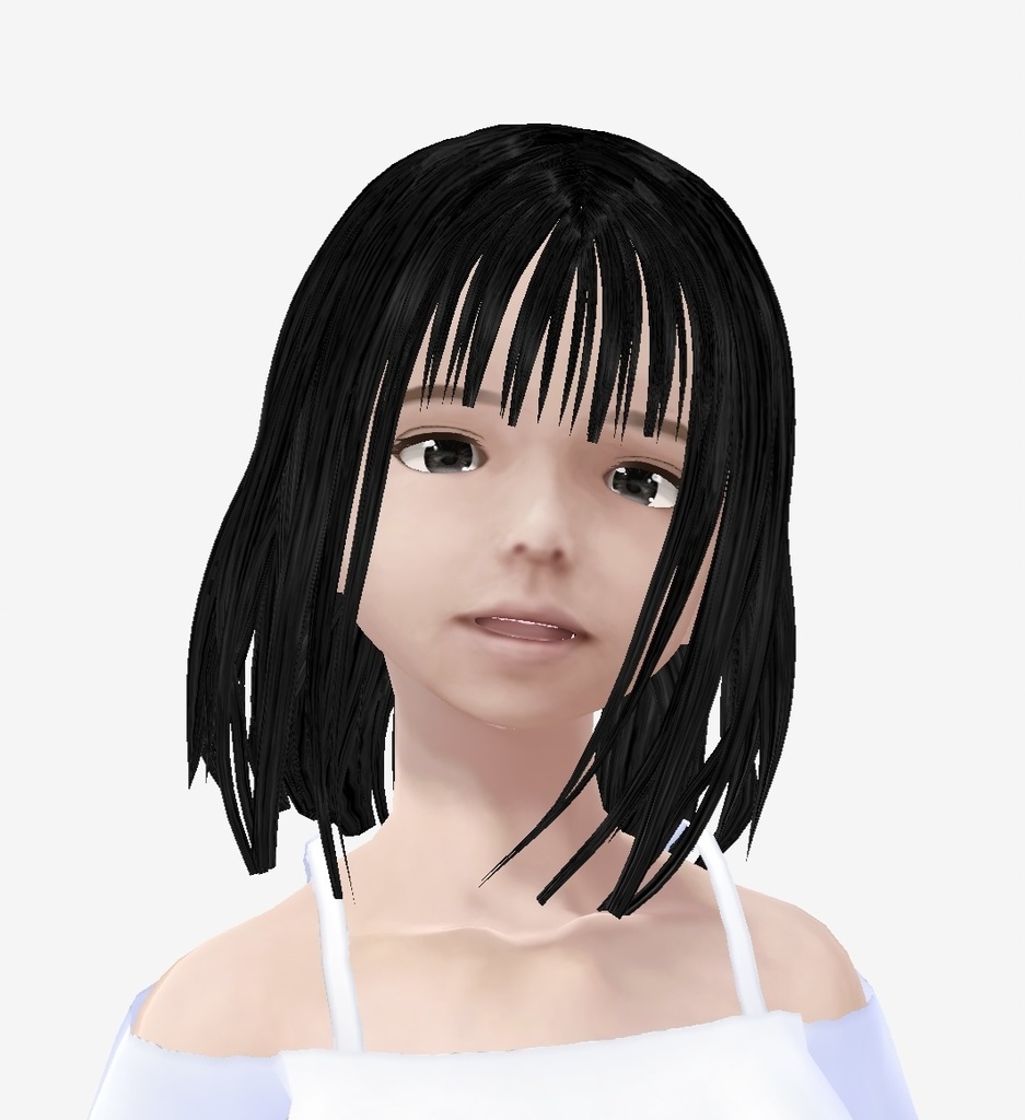 適度なリアル感の着せ替えドール 素体 顔・体・髪型セット 各種カスタムアイテム テクスチャ
