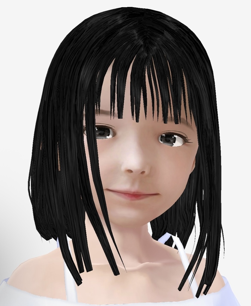 適度なリアル感の着せ替えドール 素体 顔・体・髪型セット 各種カスタムアイテム テクスチャ