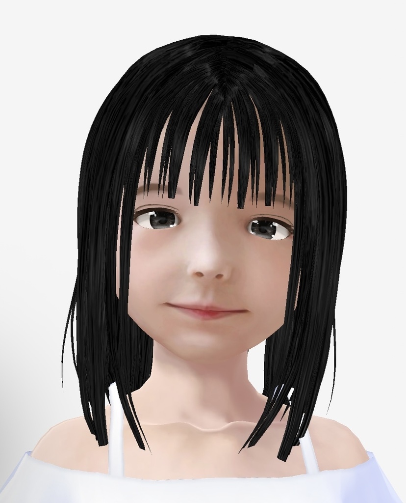 適度なリアル感の着せ替えドール 素体 顔・体・髪型セット 各種カスタムアイテム テクスチャ