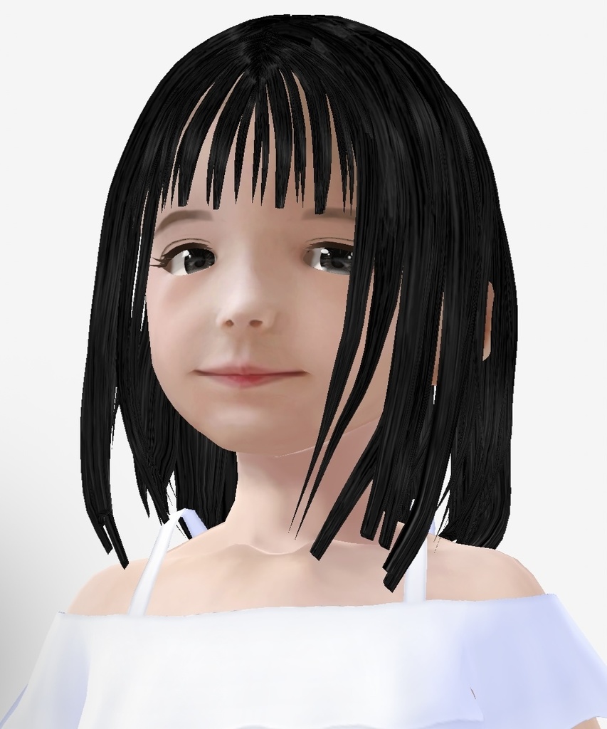 適度なリアル感の着せ替えドール 素体 顔・体・髪型セット 各種カスタムアイテム テクスチャ