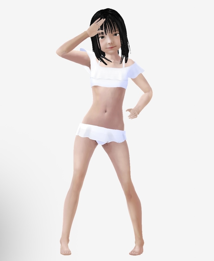 適度なリアル感の着せ替えドール 素体 顔・体・髪型セット 各種カスタムアイテム テクスチャ