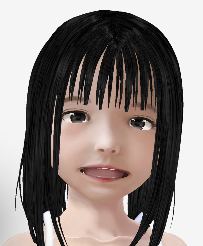 適度なリアル感の着せ替えドール 素体 顔・体・髪型セット 各種カスタムアイテム テクスチャ