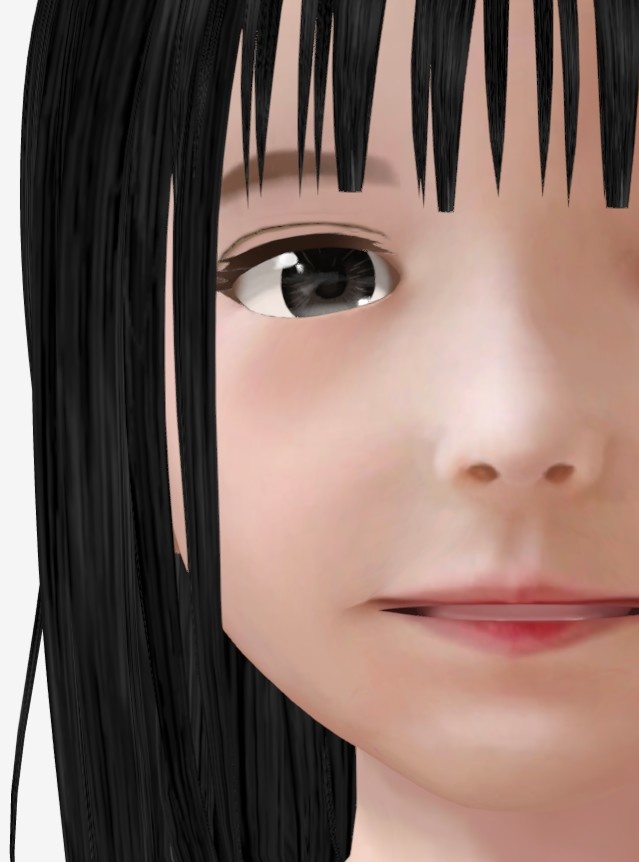 適度なリアル感の着せ替えドール　素体　顔・体・髪型セット　各種カスタムアイテム　テクスチャ