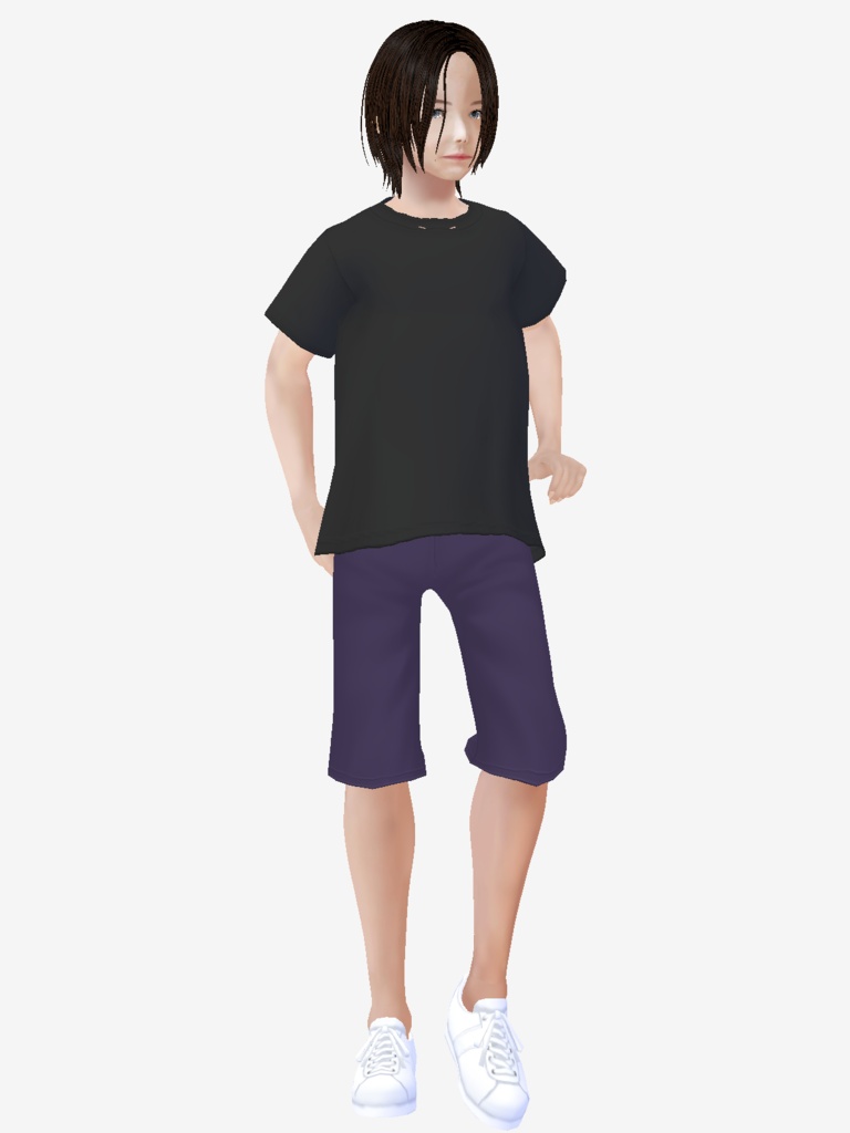 適度なリアル感の着せ替えドール 大人男性 着衣ver 素体 vroidデータ VRMデータ