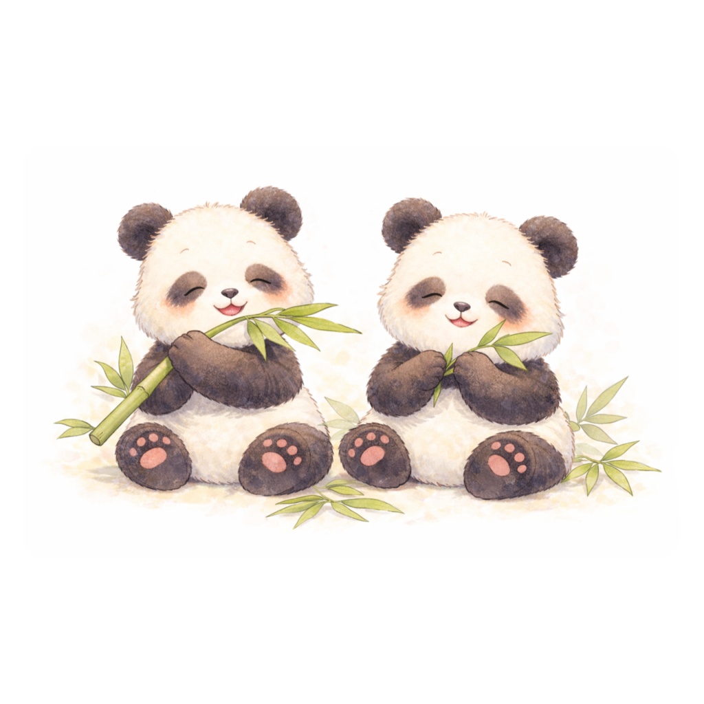 スマイルパンダ icカードステッカー