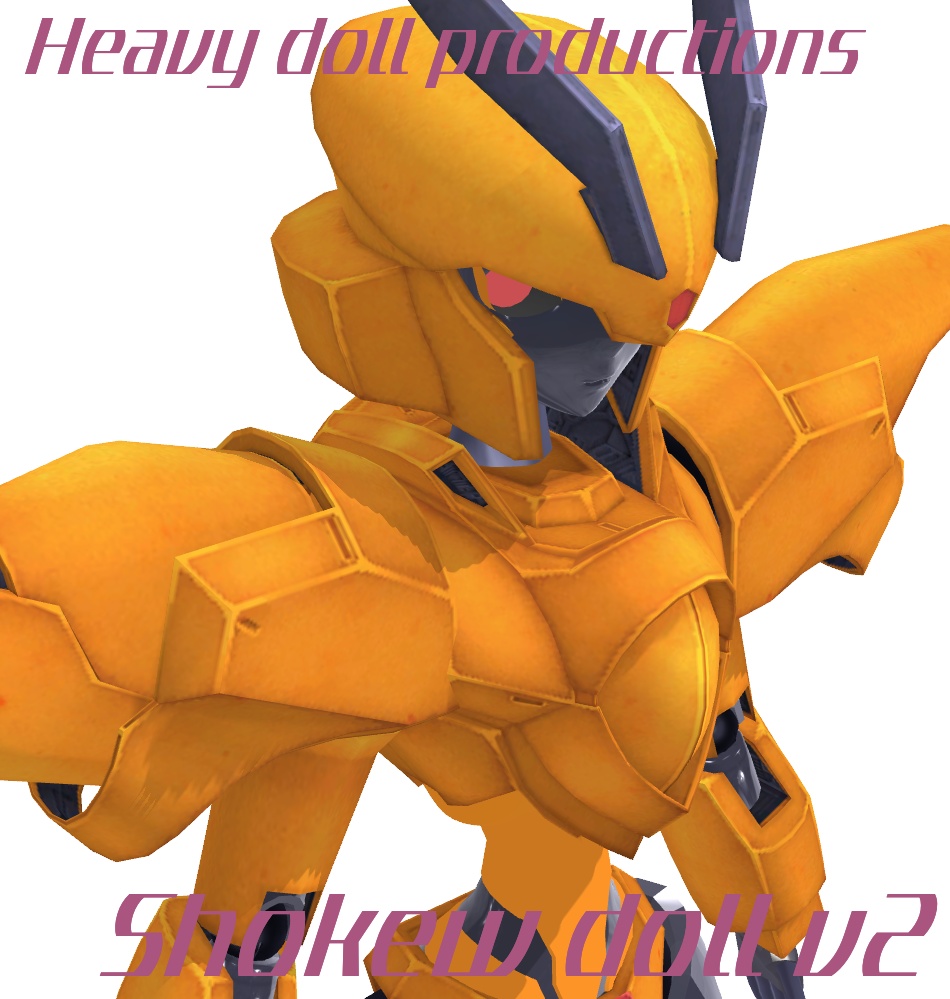 MMD model release: Shokew doll V2