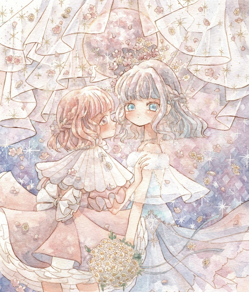 額装原画「        」