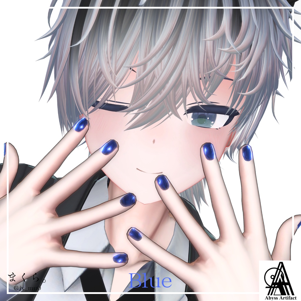 【+head対応】Plus simple nail