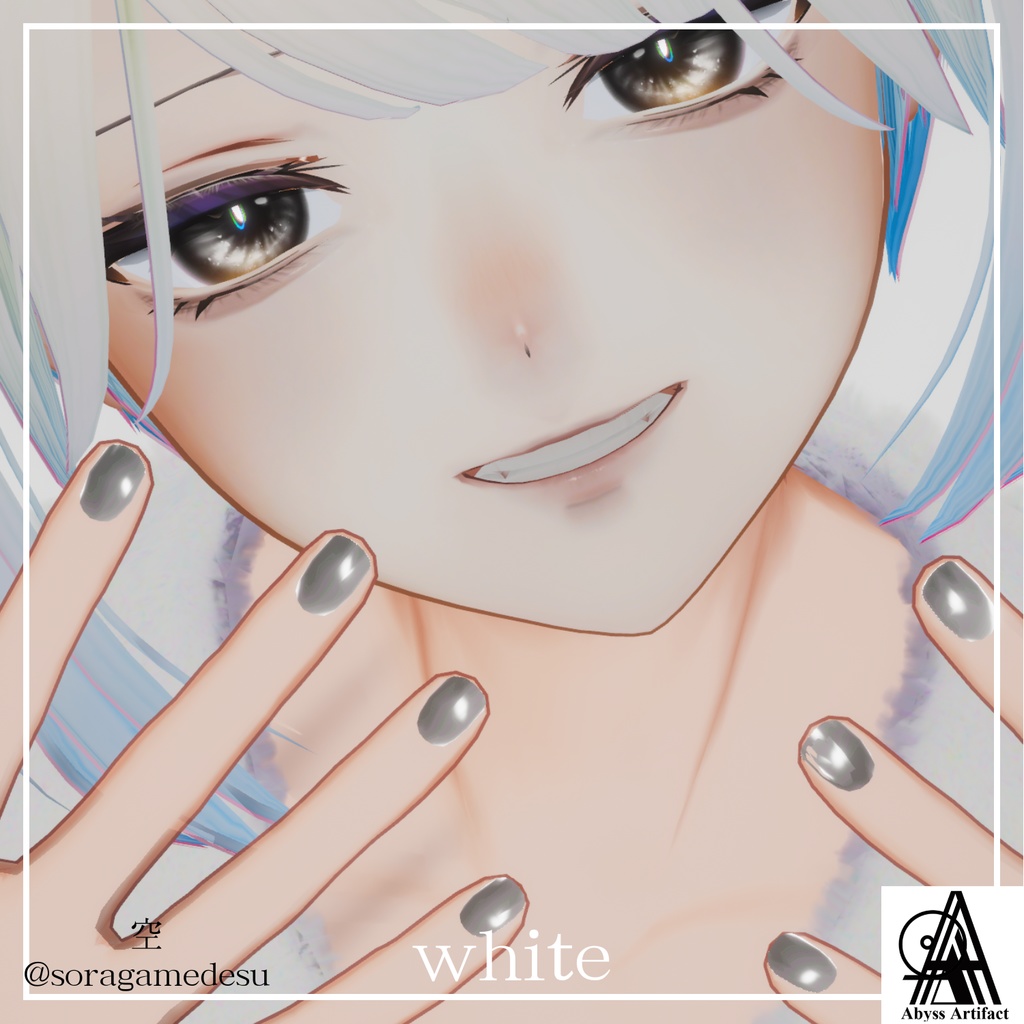 【+head対応】Plus simple nail