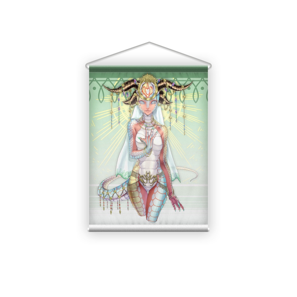 ディノサウロイド『太陽の巫女』B2タペストリー