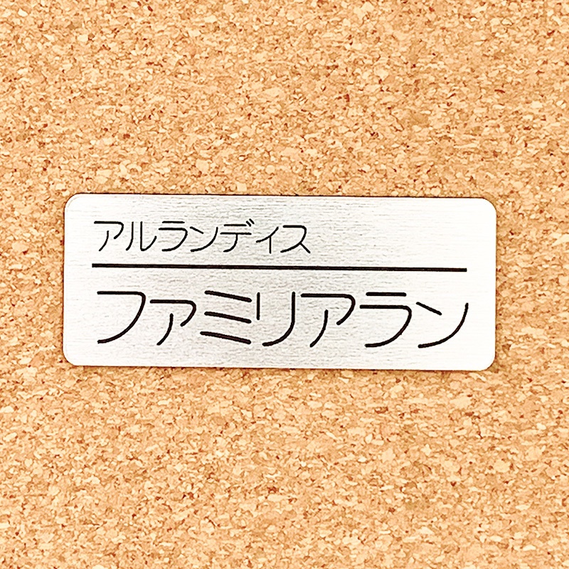 非公式・ホロスターズファンネーム名札(1期生)