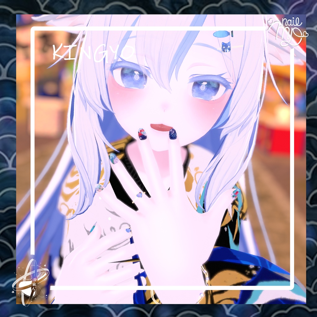 Wafu Style NailTips Set【MDollnail対応】