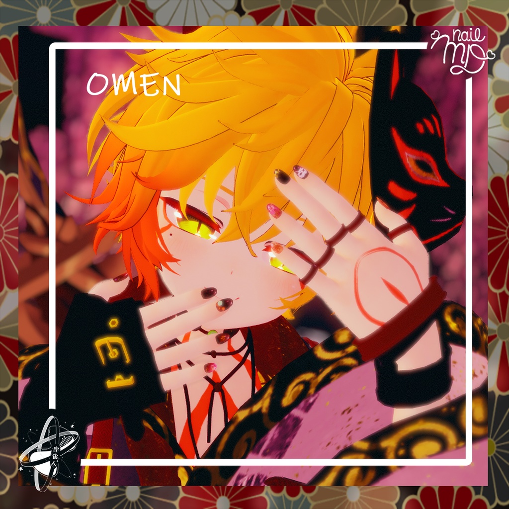 Wafu Style NailTips Set【MDollnail対応】