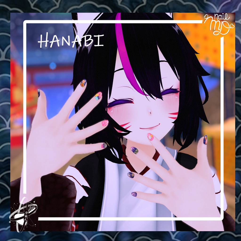 Wafu Style NailTips Set【MDollnail対応】