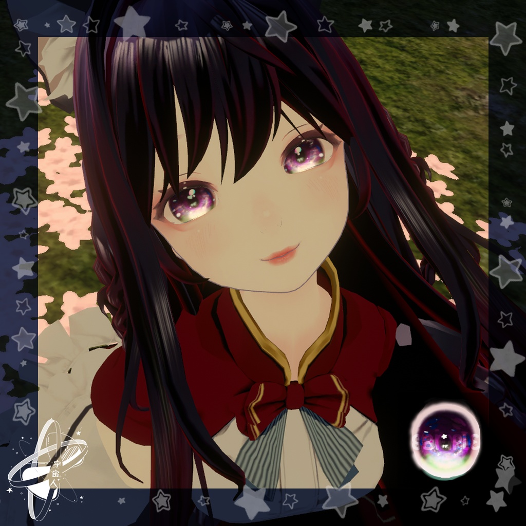 【New NecoMaid専用】プランネット瞳テクスチャ Planet Eye Texture