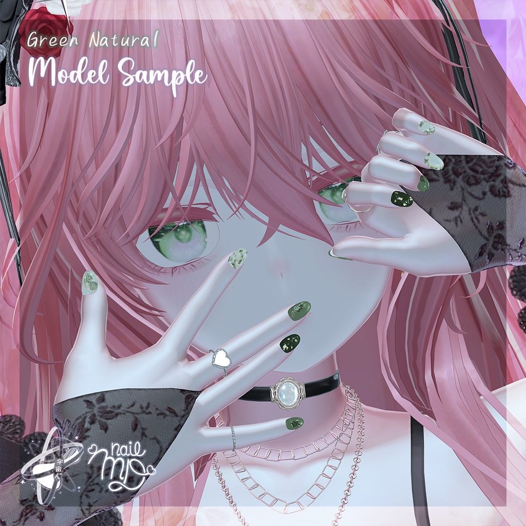 Botanical Nailtips Set【MDollnail対応】