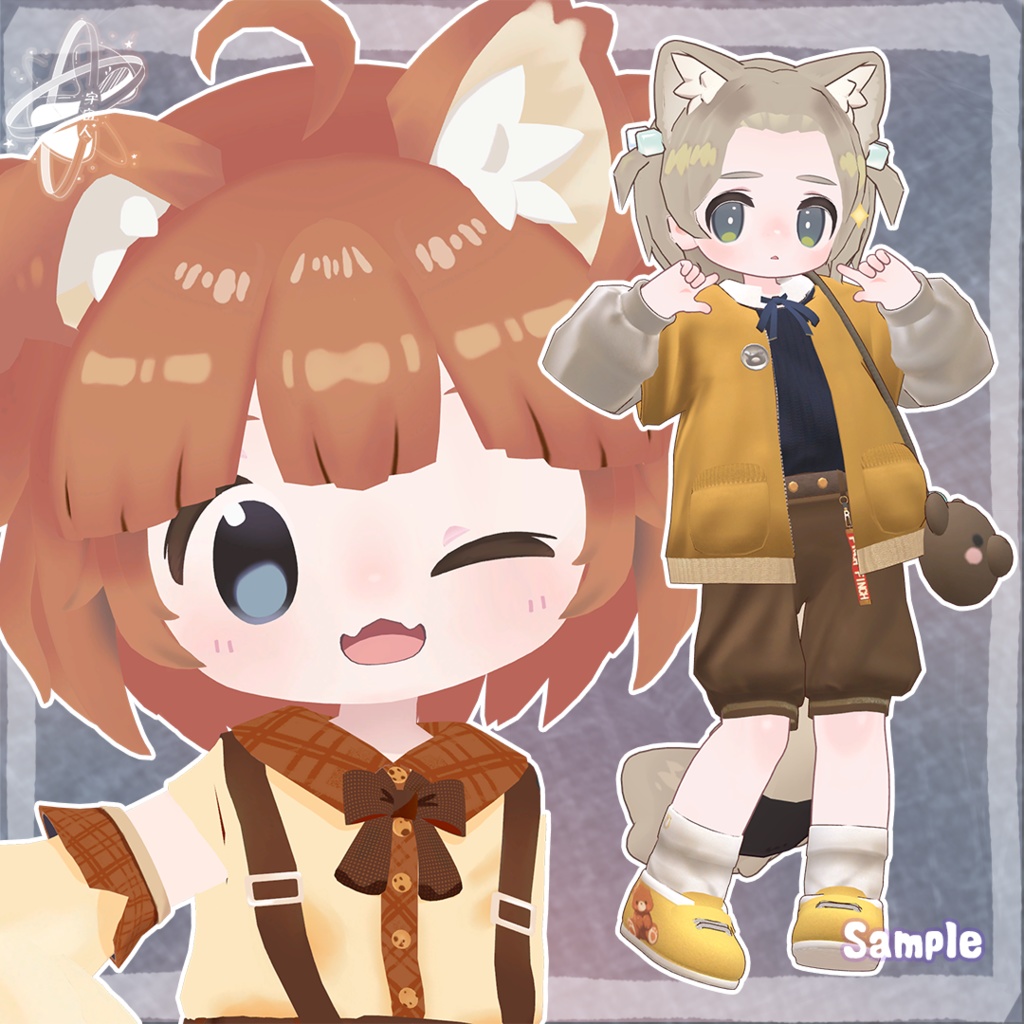 「まめフレンズ」Texture Set テクスチャセット[MameFriends] 缩略图 12
