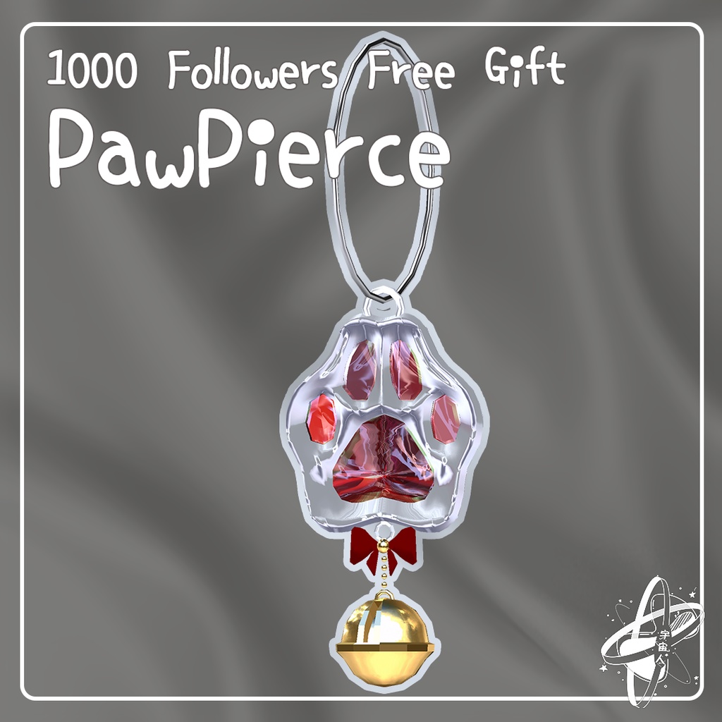 「無料」Paw Pierce【1000人フォロワー感謝礼】