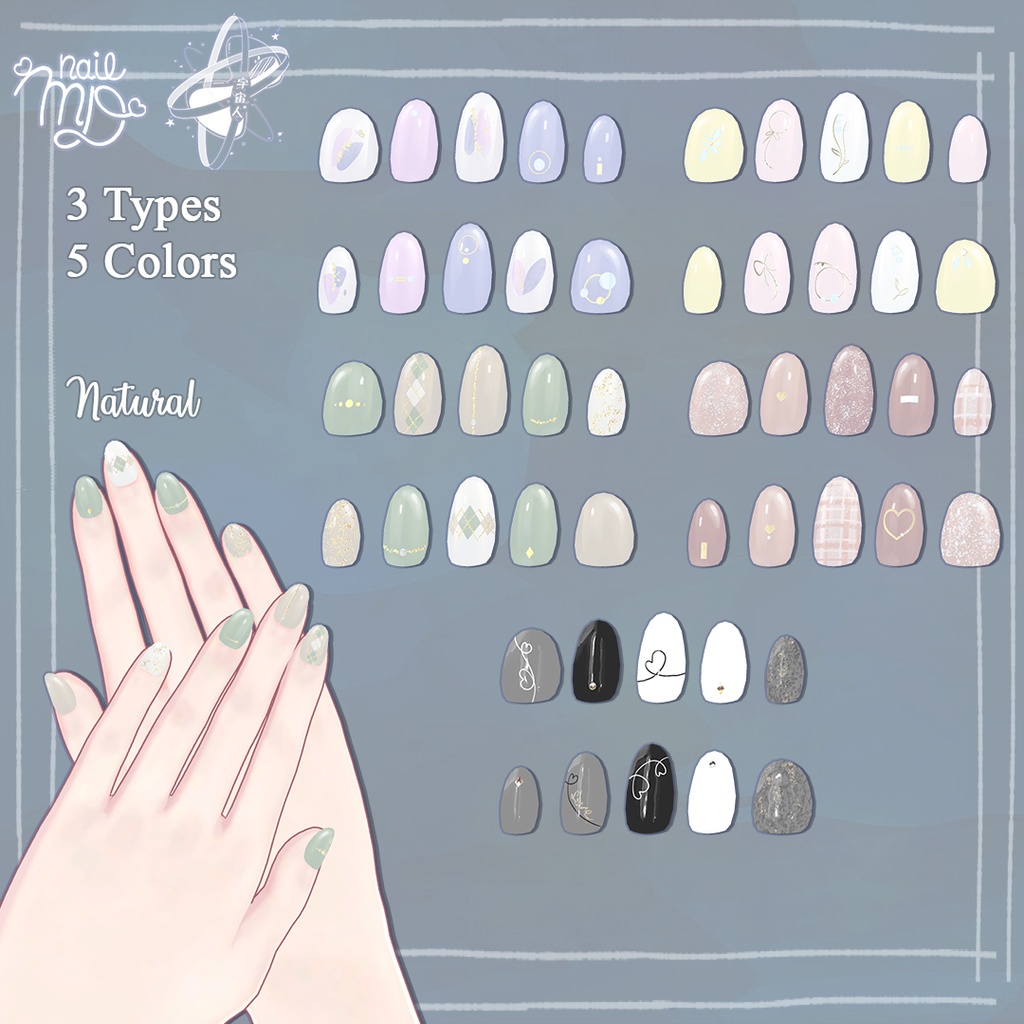 Authentic NailSet【MDollnail対応】