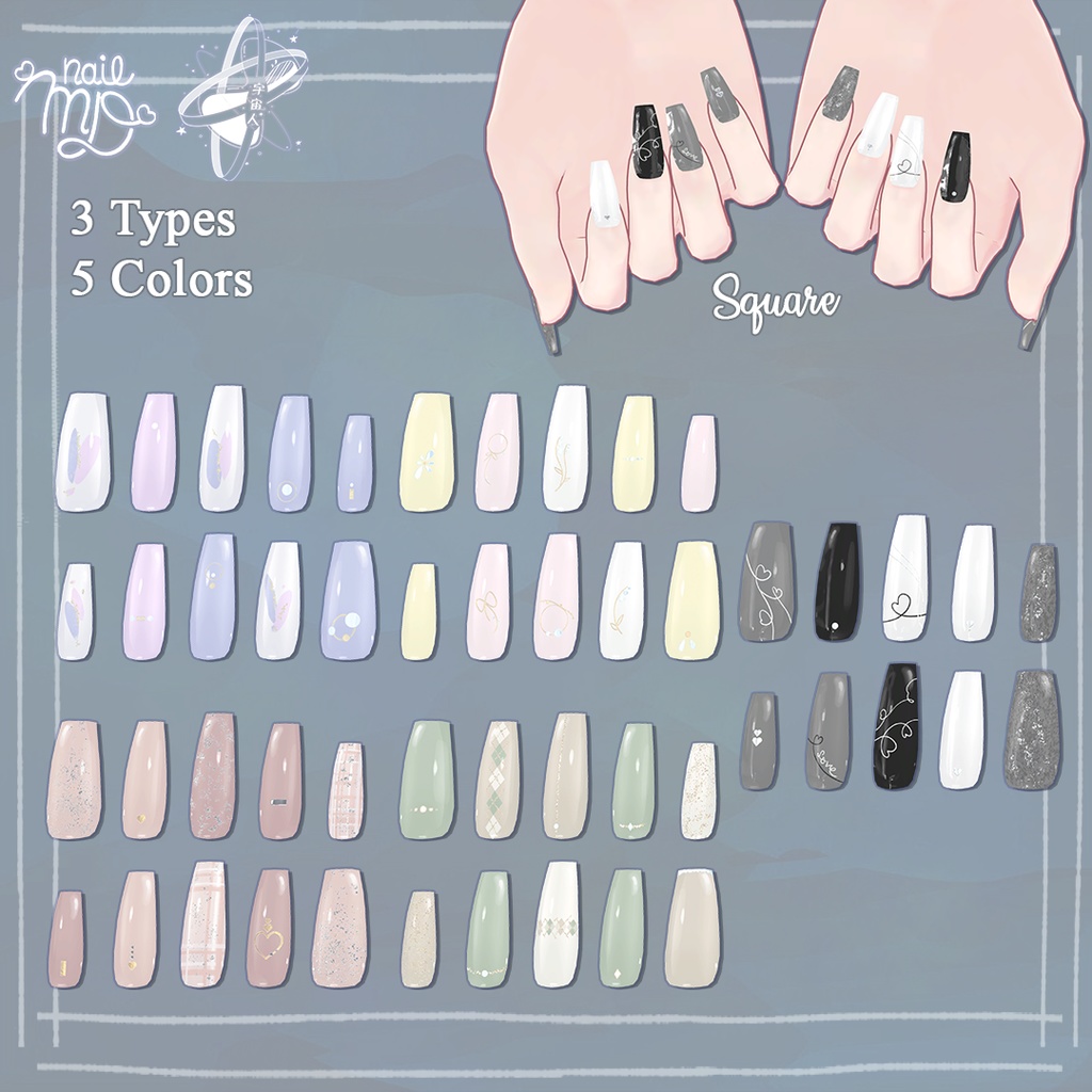 Authentic NailSet【MDollnail対応】
