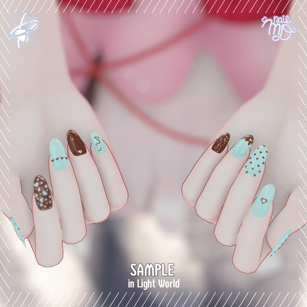 Blue Series NailSet 【MDollnail対応】 ブルーシリーズ