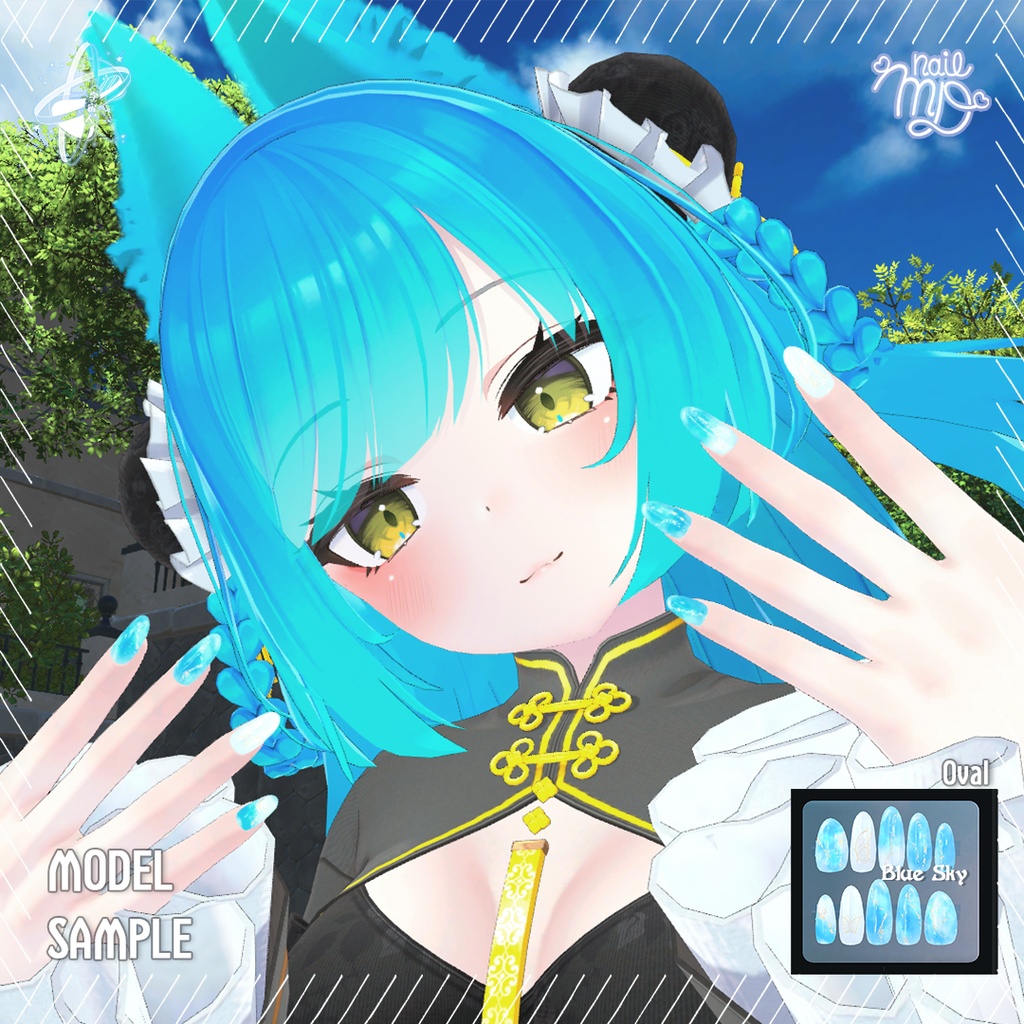 Blue Series NailSet 【MDollnail対応】 ブルーシリーズ