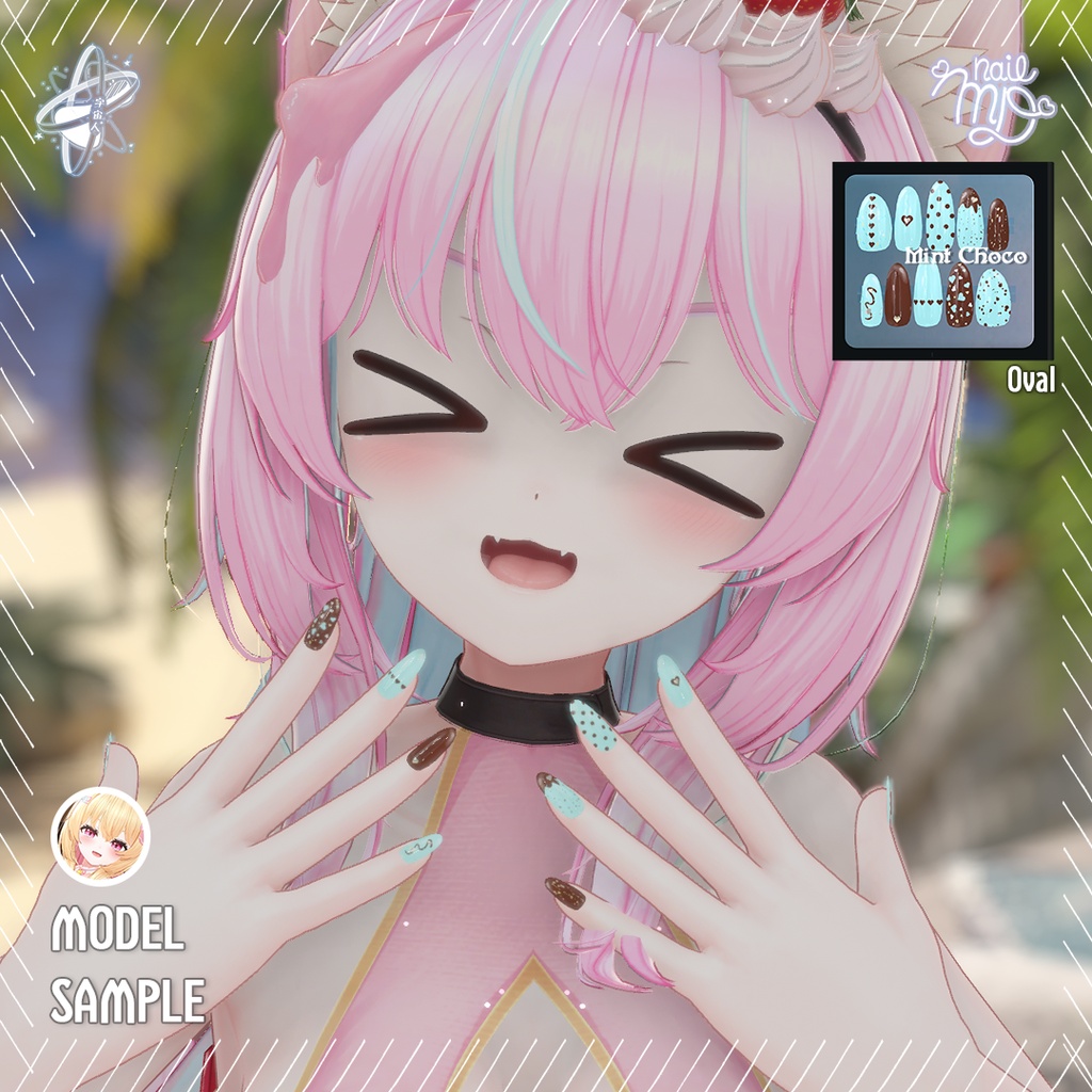 Blue Series NailSet 【MDollnail対応】 ブルーシリーズ