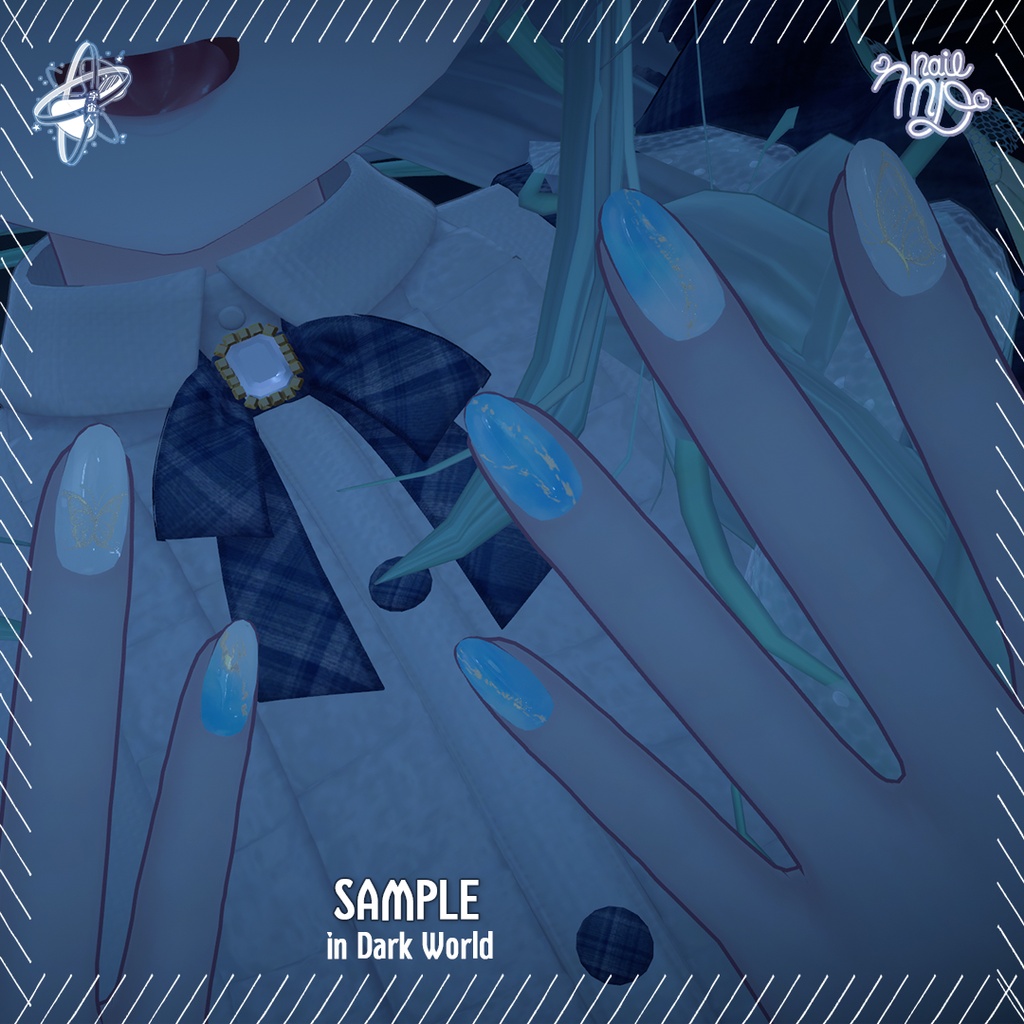 Blue Series NailSet 【MDollnail対応】 ブルーシリーズ