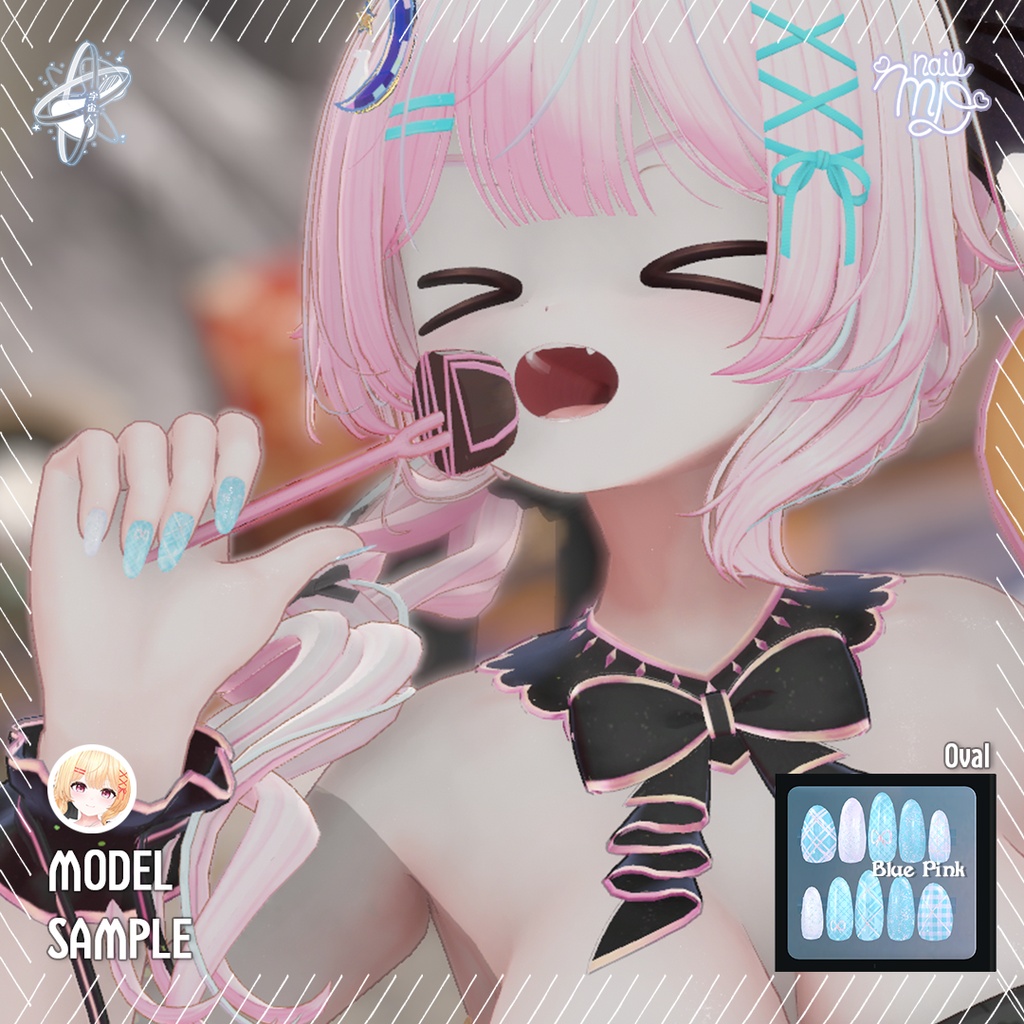 Blue Series NailSet 【MDollnail対応】 ブルーシリーズ