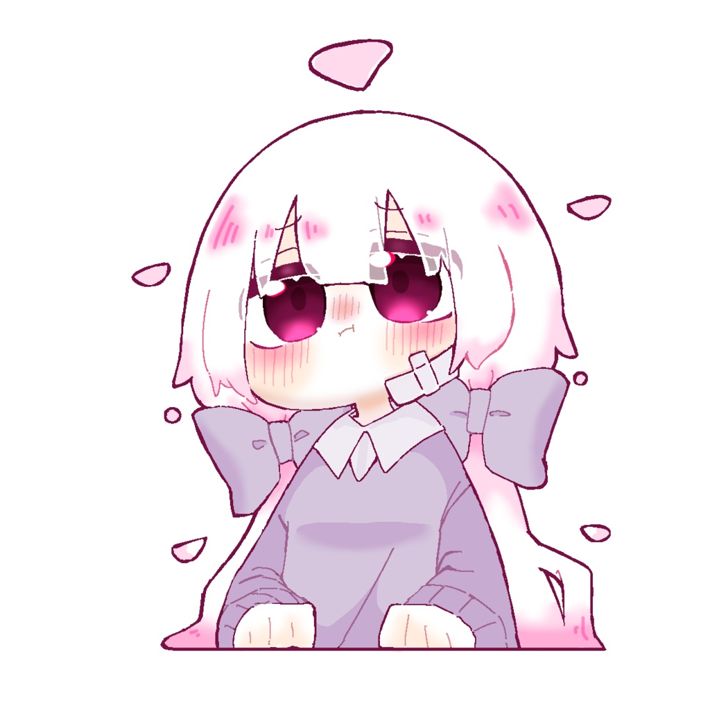 ステッカー眠（色付き