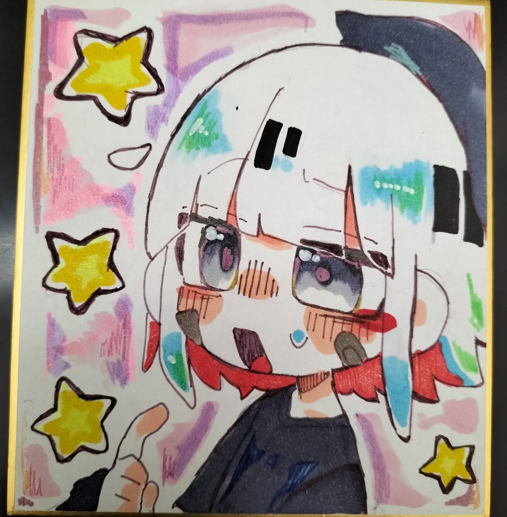 色紙＋おまけ黒色紙入り