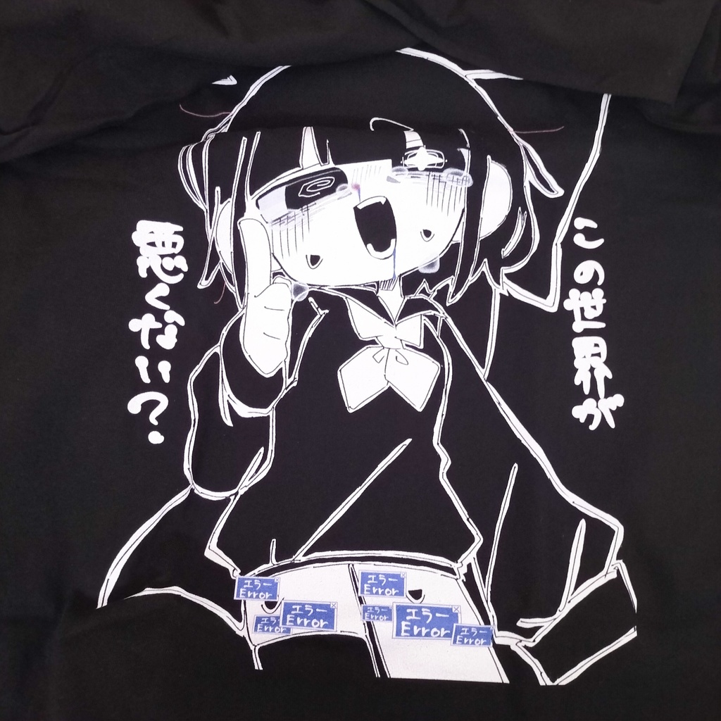 長袖黒服Lサイズ醒ちゃんＴシャツ