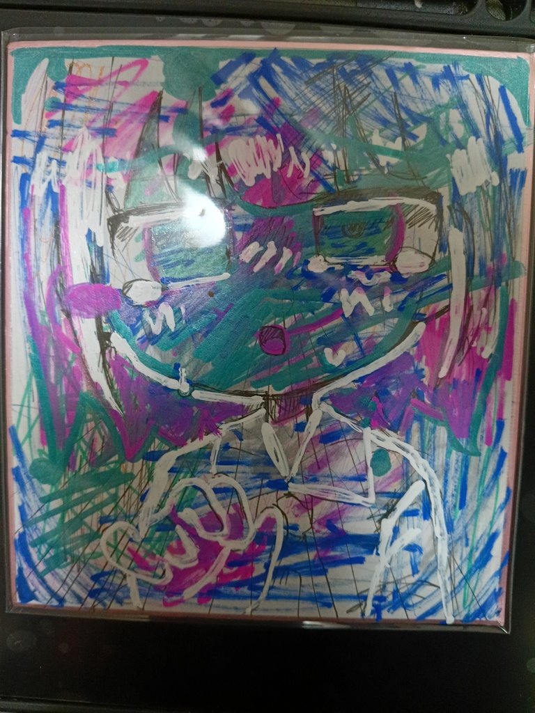 色紙　（いろいろペン