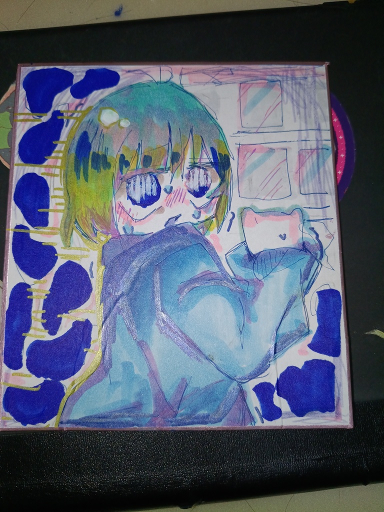 色紙（コピックとか