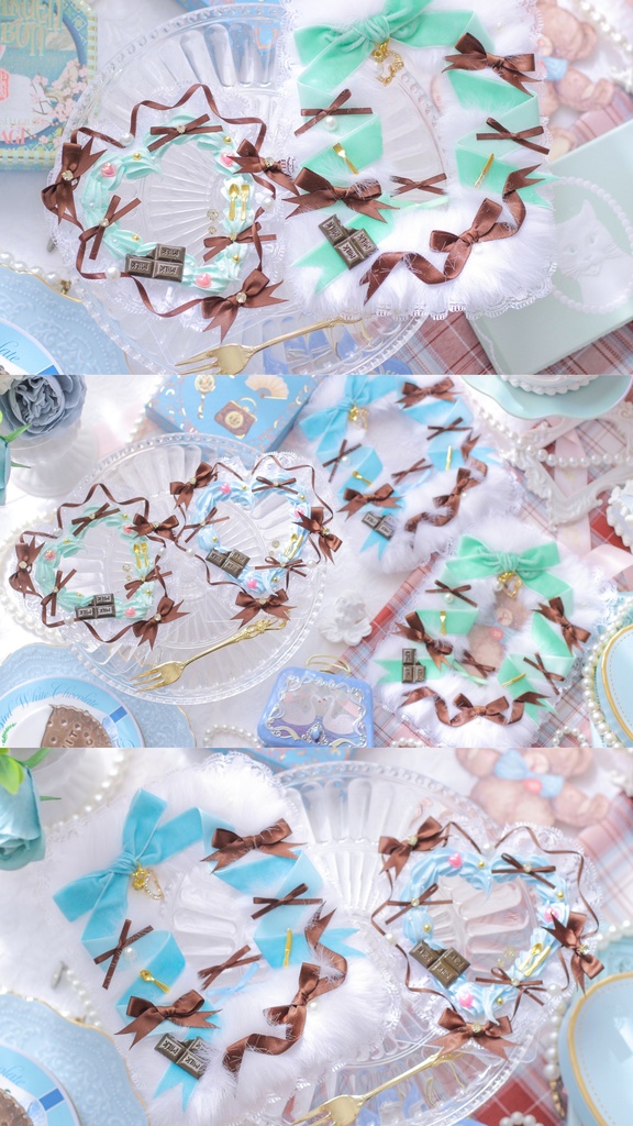 チョコレートケーキトレカ🍫🩵