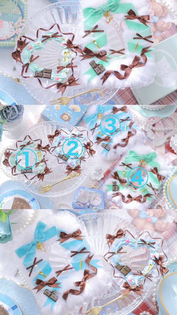 チョコレートケーキトレカ🍫🩵