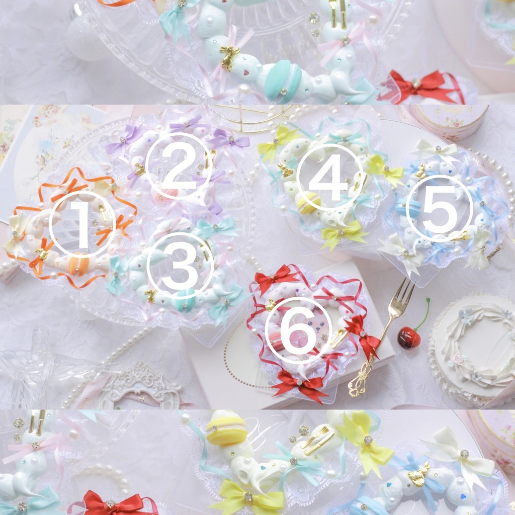 Easter egg dolce macaron🐣🎀(ハートケーキトレカ/チェキサイズ)