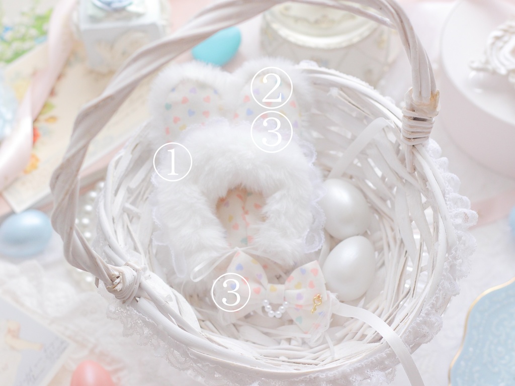 Hoppy Easter🐇💐💭(10〜12sizeぬい用)