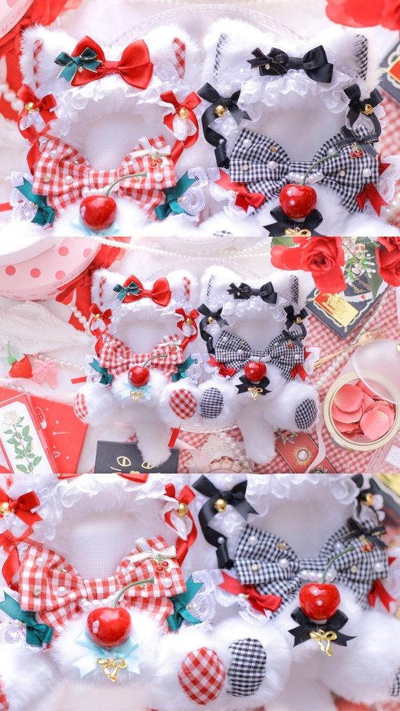 𝐤𝐢𝐬𝐦𝐞𝐭 𝐫𝐞𝐭𝐫𝐨 𝐜𝐡𝐞𝐫𝐫𝐲🍒(10〜12センチぬいよう)
