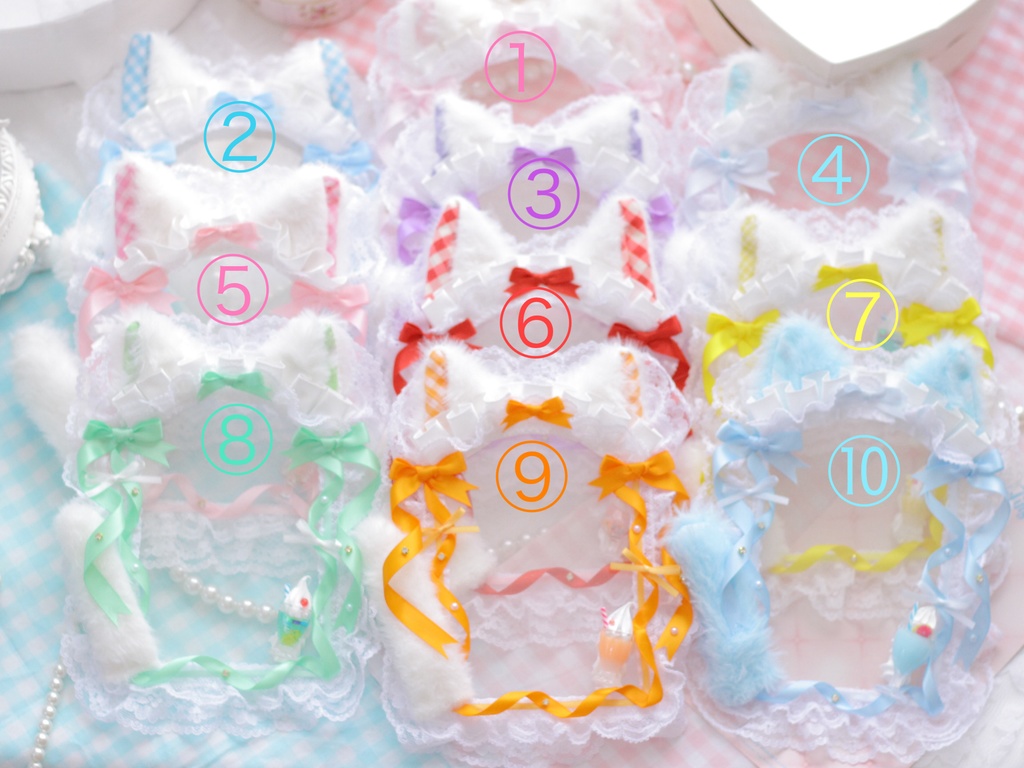 おかえりになさいませ🐾にゃんメイドブロマイドケース