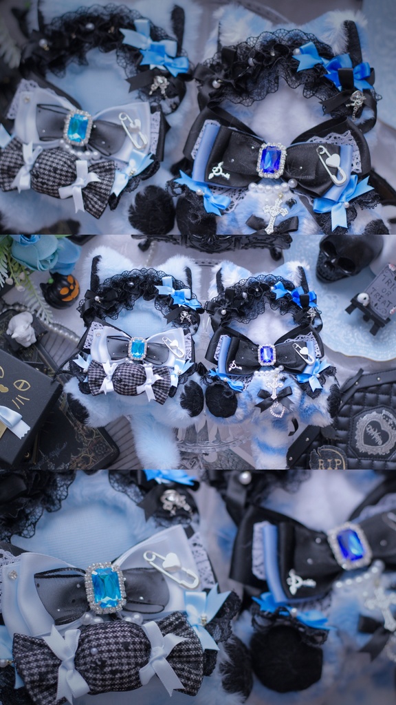 midnight Halloween💎🖤10〜12サイズぬい用